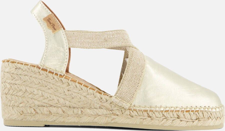 Toni Pons Tossa Espadrilles goud Textiel Dames