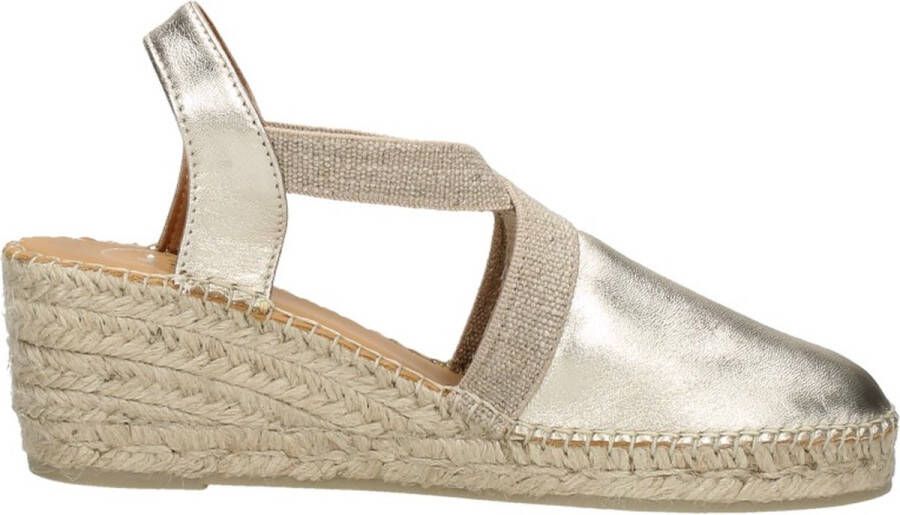 Toni Pons Tossa platinum leren espadrilles dames (TOSSA plati) - Foto 3