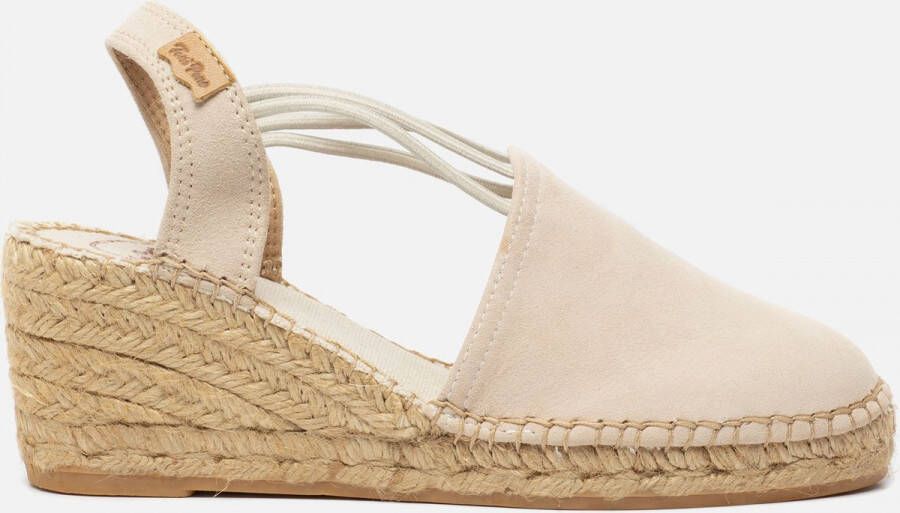 Toni Pons Tremp Dames Espadrilles Pedra | Beige | Suède - Foto 2