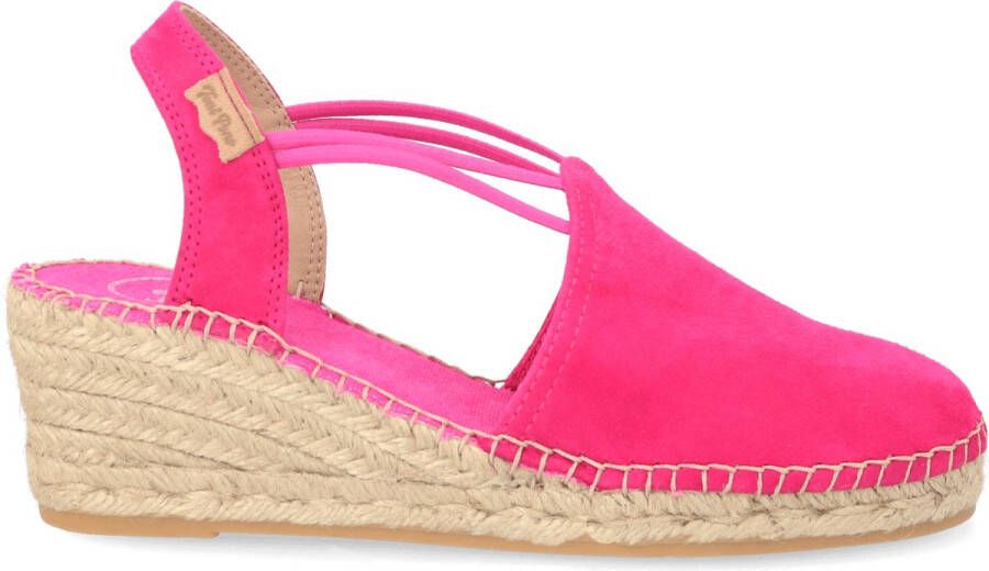 Toni Pons Tremp Espadrilles roze Suede Dames - Foto 2