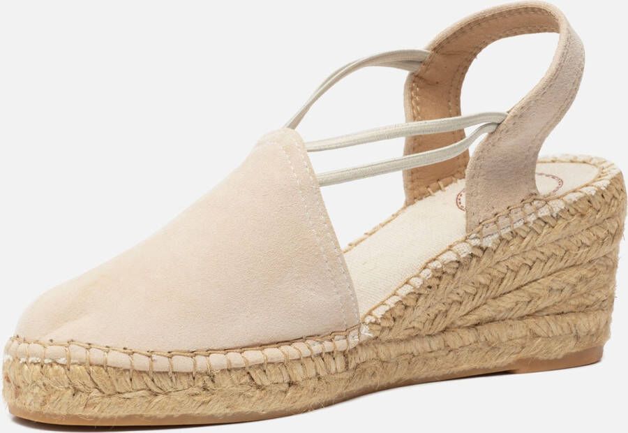 Toni Pons Tremp Dames Espadrilles Pedra | Beige | Suède