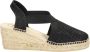 Toni Pons Triton Dames Espadrilles Zwart - Thumbnail 1
