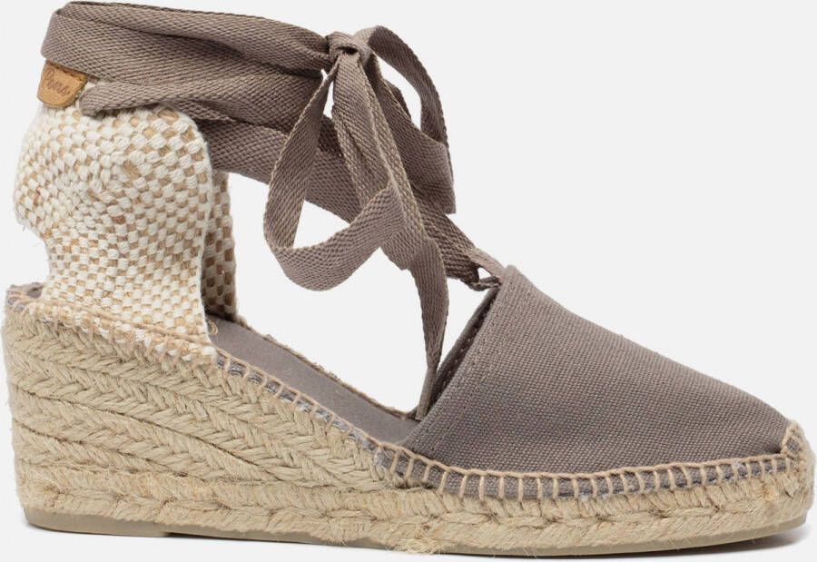 Toni Pons Valencia Dames Espadrilles Taupe Canvas VALENCIAtaupe - Foto 2