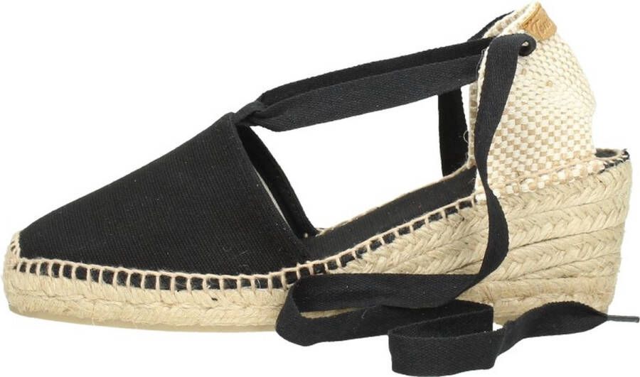 Toni Pons Valencia Dames Espadrilles Negre | Zwart | Jute