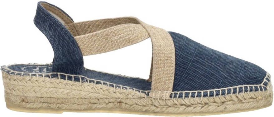 Toni Pons Verdi-V Dames Espadrilles Mari Blauw Canvas VERDIVmari - Foto 2