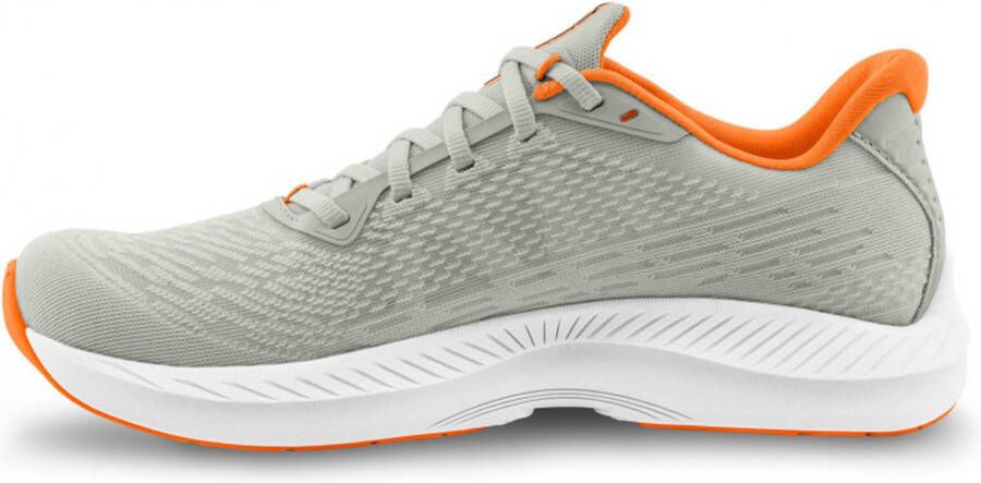 Topo Athletic Fli-Lyte 5 Runningschoenen Heren Grey Orange