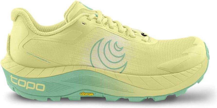 Topo Athletic Mtn Racer 4 Trailschoenen Geel 1 2 Vrouw