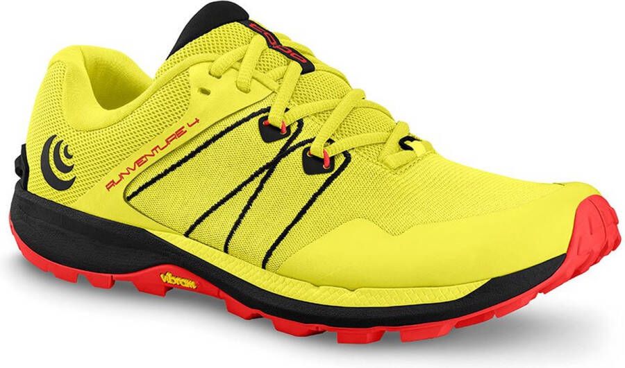 Topo Athletic Runventure 4 Trailrunningschoenen Electric Black Heren