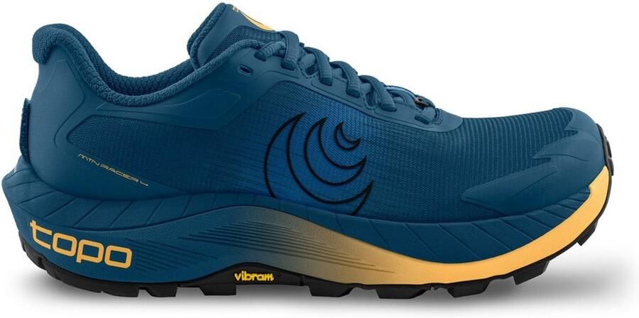 Topo Athletic MTN Racer 4 Trailschoenen Heren Navy Orange