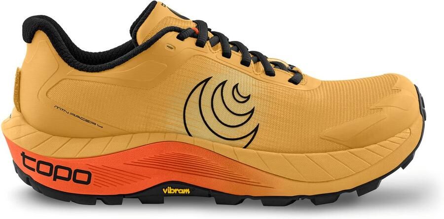Topo Athletic MTN Racer 4 Trailschoenen Heren Mango Black
