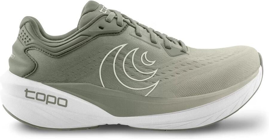 Topo Athletic Phantom 4 Hardloopschoenen Heren Khaki White