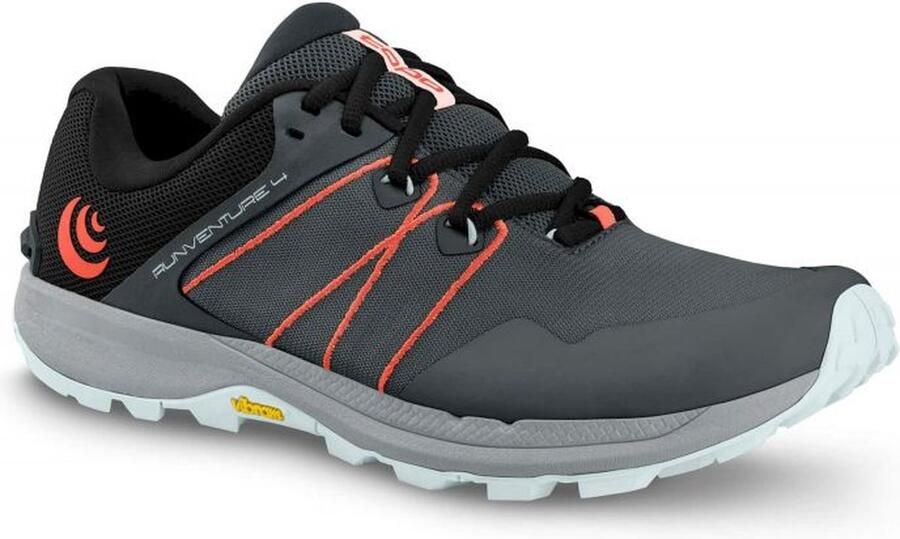 Topo Athletic Runventure 4 Trailrunningschoenen Dames Grey Cloud