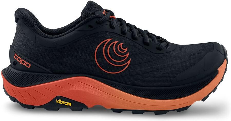 Topo Athletic Ultraventure 4 Trailschoenen Heren Black Red