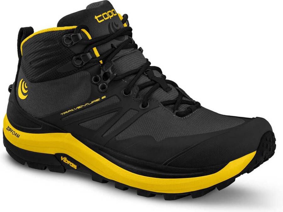 Topo Athletic Trailventure 2 Trailrunningschoenen Charcoal Mustard Heren