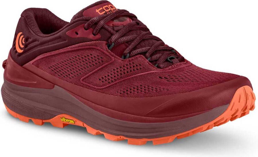 Topo Athletic Ultraventure 2 Trailrunningschoenen Berry Orange Dames