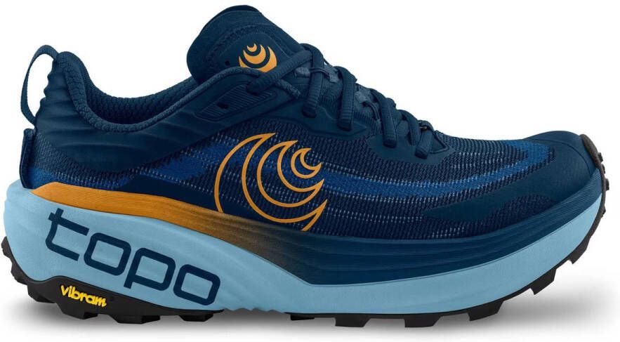 Topo Athletic Vista Trailschoenen Heren Navy Orange