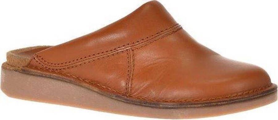 Toprock Leren pantoffel muil 6000c cognac