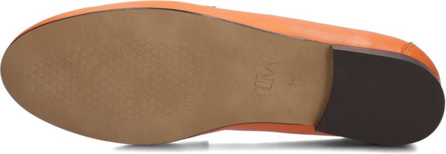 Toral 10644 Loafers Instappers Dames Oranje