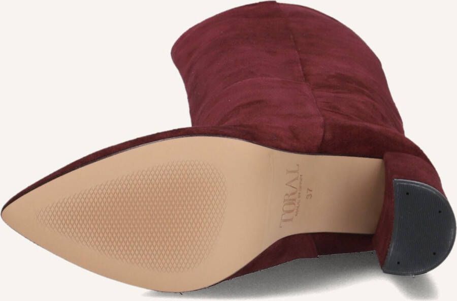 Toral 12591 Laarzen Suède Dames Rood