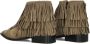 TORAL Enkellaarsjes Dames Adele Fringes Maat: 38 Materiaal: Suède Kleur: Camel - Thumbnail 2