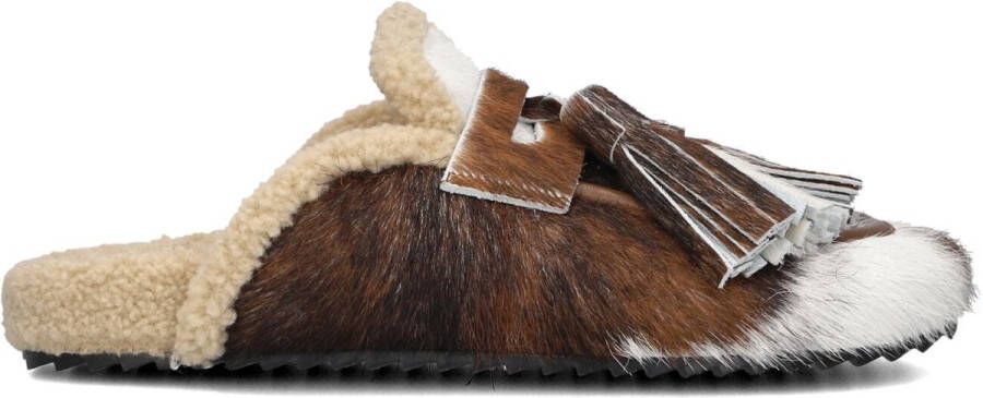 TORAL Instappers Dames Ariana Maat: 39 Materiaal: Ponyhair Kleur: Bruin - Foto 7