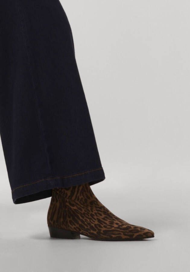 Toral Belinda Enkellaarsjes Enkelboots met rits Dames Bruin