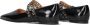 TORAL Ballerina Dames Coeur Maat: 39 Materiaal: Lakleer Kleur: Zwart - Thumbnail 2