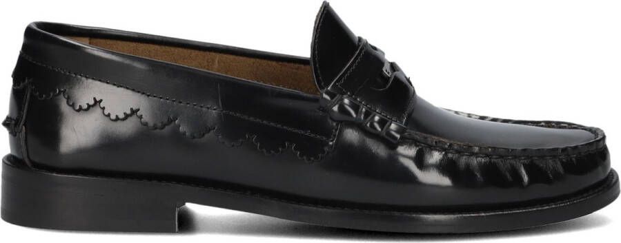 Toral Coin Loafers Instappers Dames Zwart