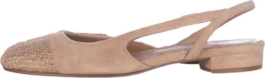 Toral Zand VeterBallerina Beige Dames