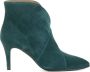 TORAL Enkellaarsjes Dames 12804 Sue Maat: 42 Materiaal: Suède Kleur: Groen - Thumbnail 1
