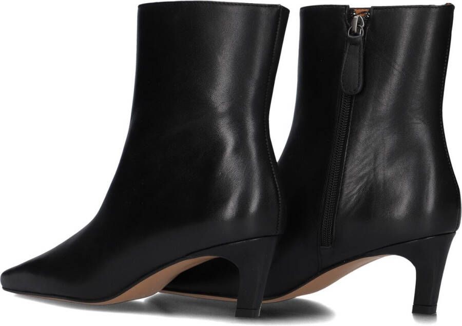 Toral Erica Enkellaarsjes Enkelboots met rits Dames Zwart - Foto 2