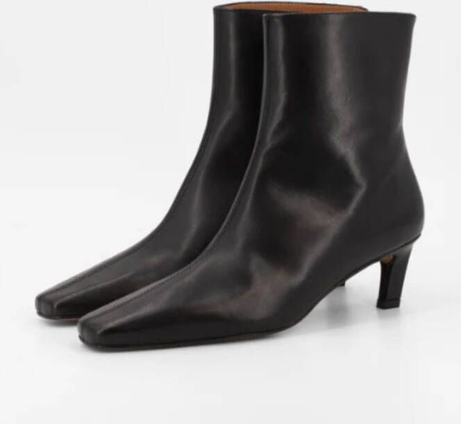 Toral Erica Enkellaarsjes Enkelboots met rits Dames Zwart