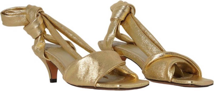 Toral Goud Sara sandalen goud