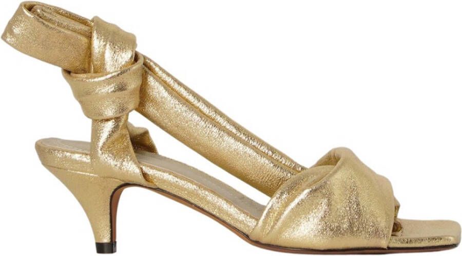 Toral Goud Sara sandalen goud