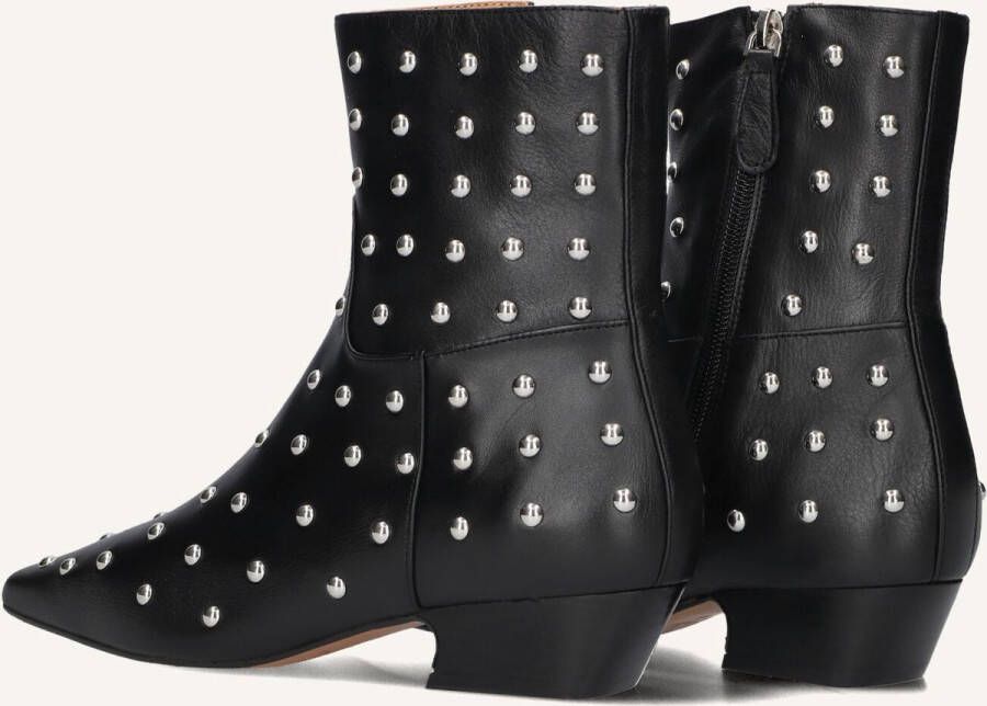 TORAL Enkellaarsjes Dames Irene Punk Maat: 39 Materiaal: Leer Kleur: Zwart - Foto 2