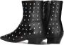 TORAL Enkellaarsjes Dames Irene Punk Maat: 40 Materiaal: Leer Kleur: Zwart - Thumbnail 2