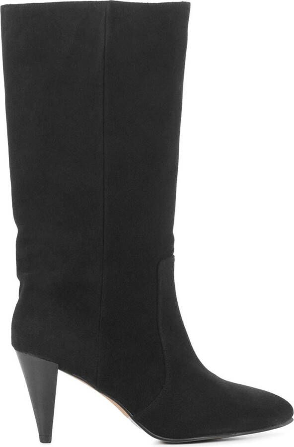 TORAL Hoge Laarzen Dames Seller Maat: 41 Materiaal: Suède Kleur: Zwart