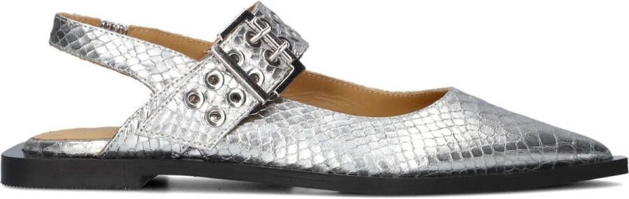 TORAL Slingbacks Dames Lella Maat: 40 Materiaal: Leer Kleur: Zilver - Foto 3