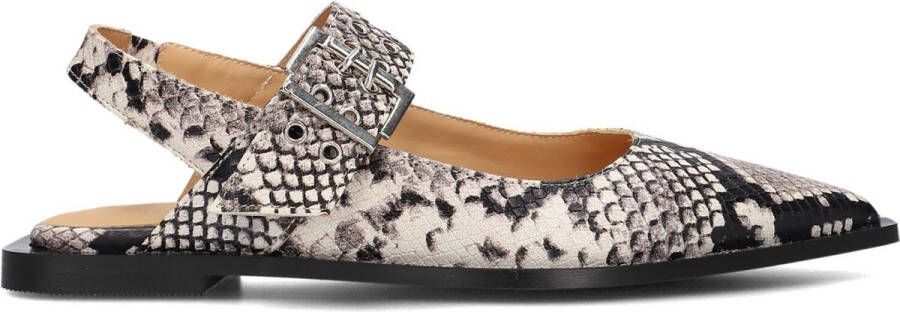 TORAL Slingbacks Dames Lella Maat: 38 Materiaal: Leer Kleur: Zwart - Foto 2