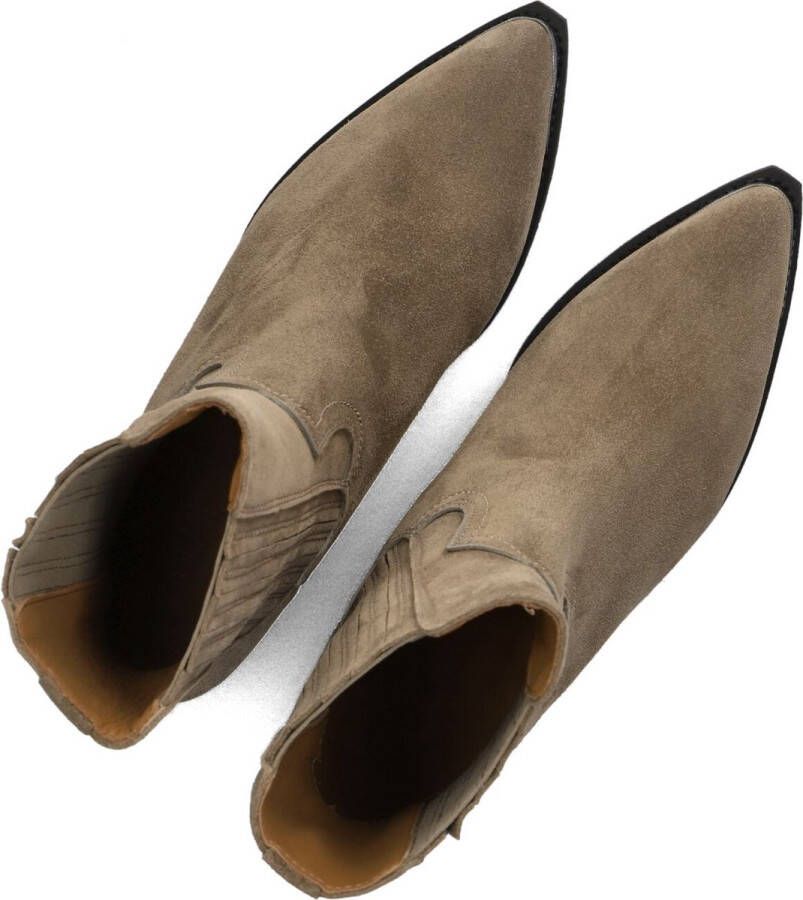 Toral Lisen Enkellaarsjes Dames Taupe