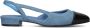 TORAL Slingbacks Dames Luisa Maat: 38 Materiaal: Leer Kleur: Blauw - Thumbnail 2