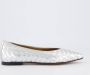 Toral Ballerinas Dames Magda Loafer Metallic Silver in staalgrijs - Thumbnail 2