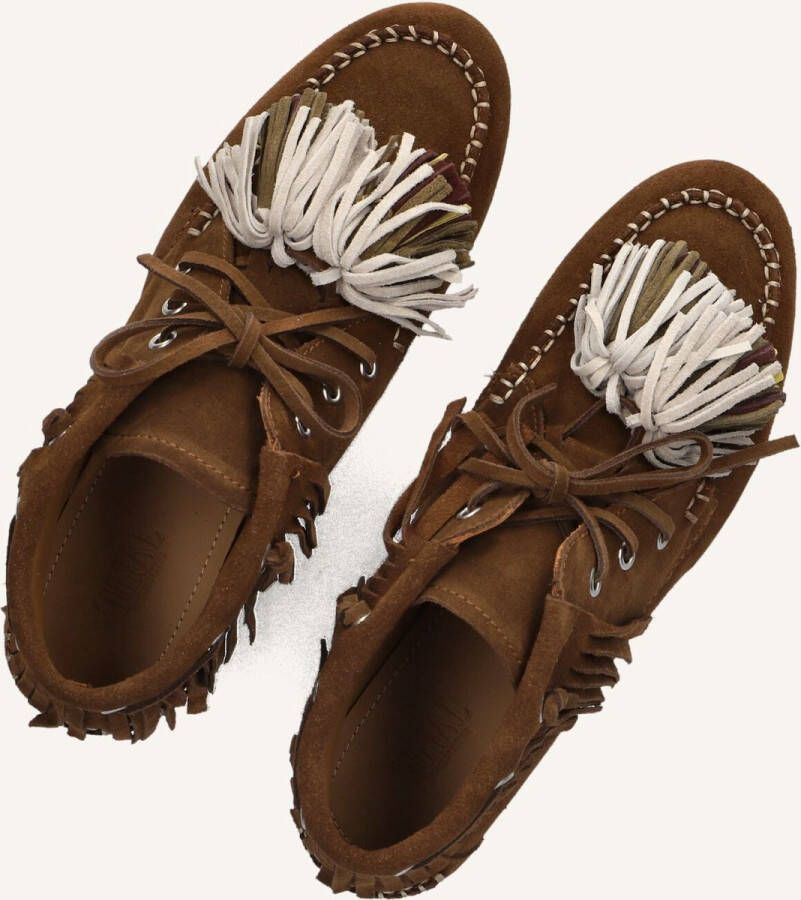 TORAL Mocassins Dames Mausi Maat: 37 Materiaal: Suède Kleur: Cognac - Foto 2