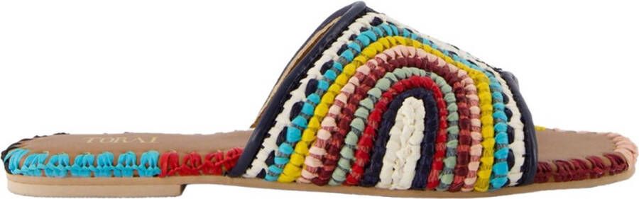 Toral Multicolor Tl-betty slippers multicolor
