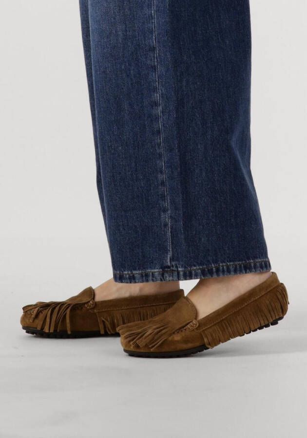 Toral Otoe Fringes Ballerina's Dames Camel