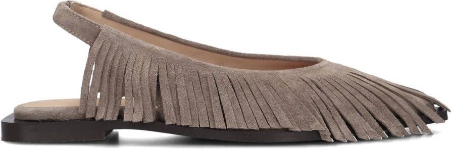 Toral Paris Fringes Loafers Instappers Dames Camel