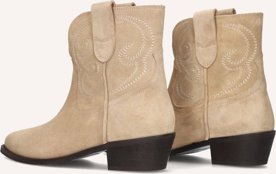 TORAL Enkellaarsjes Dames Puja Maat: 36 Materiaal: Suède Kleur: Beige - Foto 2