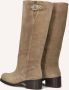 TORAL Hoge Laarzen Dames Ronnie Maat: 42 Materiaal: Suède Kleur: Taupe - Thumbnail 2