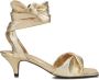 TORAL Sandalen Dames Sara Maat: 36 Materiaal: Leer Kleur: Goud - Thumbnail 2