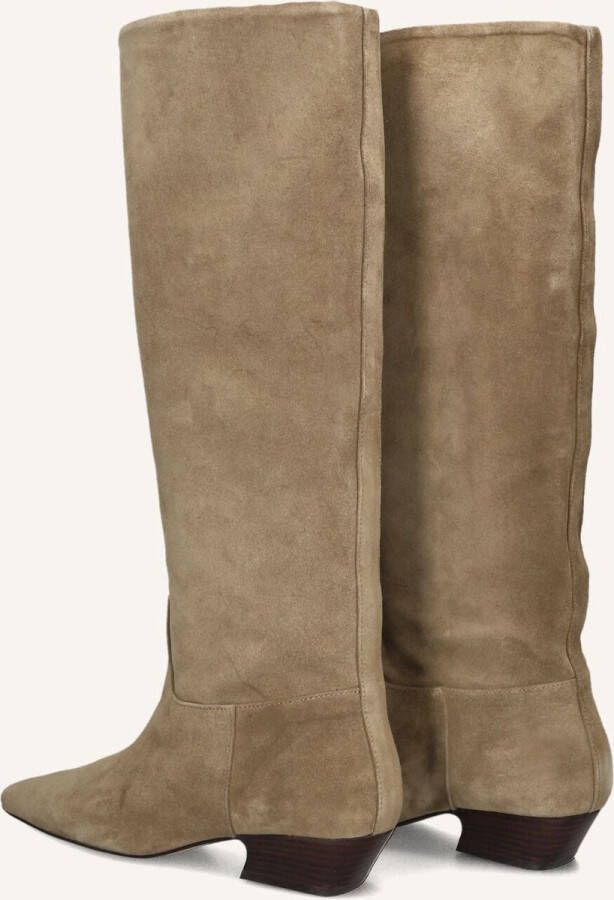 TORAL Hoge Laarzen Dames Sasha Maat: 36 Materiaal: Suède Kleur: Camel - Foto 2